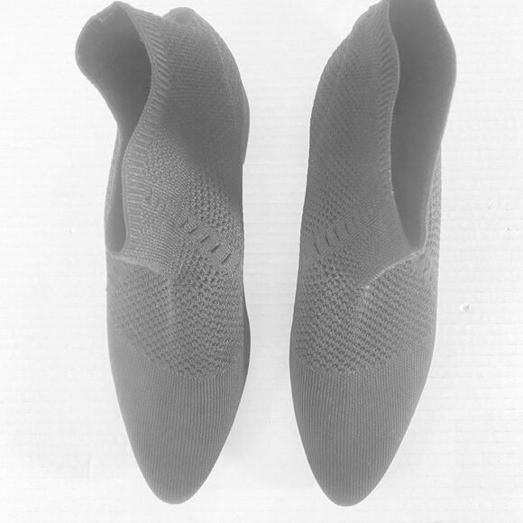 Eileen Fisher Vero Cuoio Purl Stretch Sock Bootie Heels – Size 9.5 - Picture 15 of 15